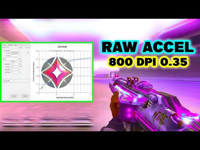 Best Raw Accel Settings For Valorant 800 Dpi | The BEST Raw Accel Guide