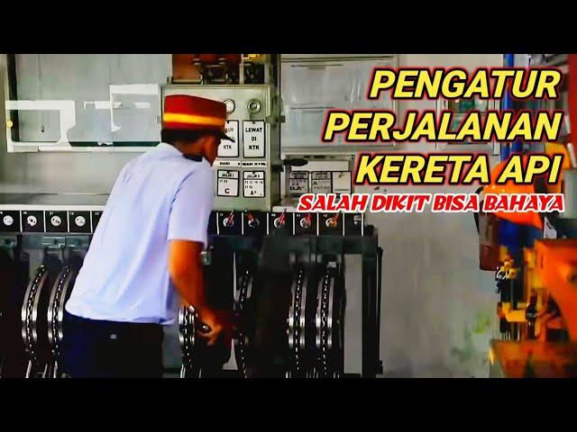 CARA KERJA PENGATUR PERJALANAN KERETA API (PPKA), DIPERLUKAN KONSENTRASI YANG TINGGI