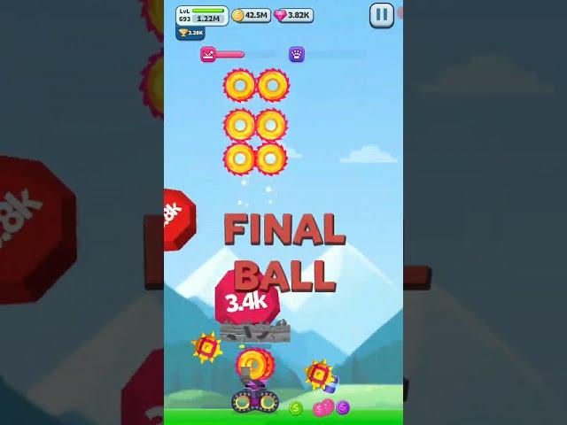 Ball Blast lvl 693 - Ball Blast Game - Ball Blast Gameplay Walkthrough - Ball Blast Extra Damage