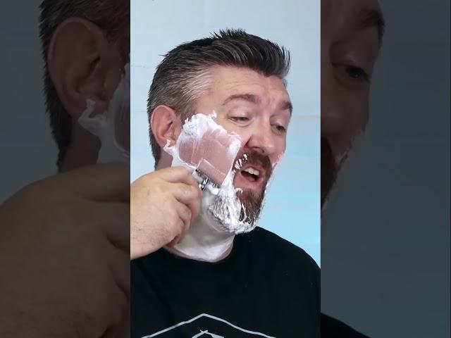 Double Edge Razor Traditional Shave - It's EASIER than you Think!  #safetyrazorshave #mensgrooming