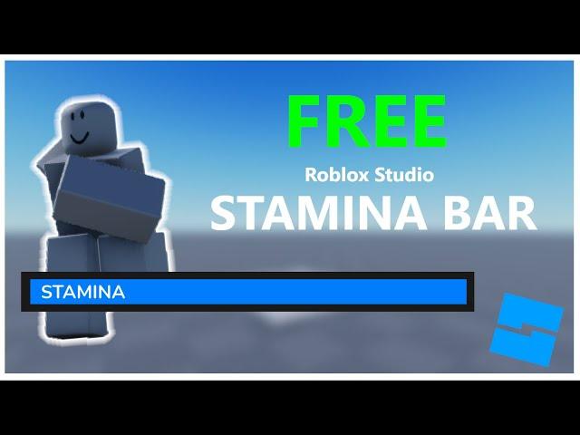 [ FREE ] Stamina Bar GUI | Roblox Studio