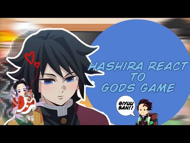 Hashira's react to Gods Game! ll Mizumi ll Kimetsu no yaiba ll Credit's are in the video