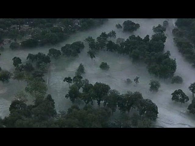 Texas Storm Video: Hail Breaks Windows, Fills Yards