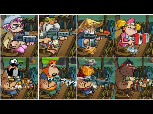 Swamp Attack 2 - All Weapons + All Characters