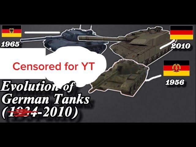 Evolution of German Tanks | Tanktastic