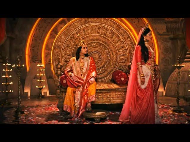 SHRIMAD RAMAYAN  - MILAN VIRAH KI AJAB YE LEELA - SITA VANVAS THEME - EPISODE 191