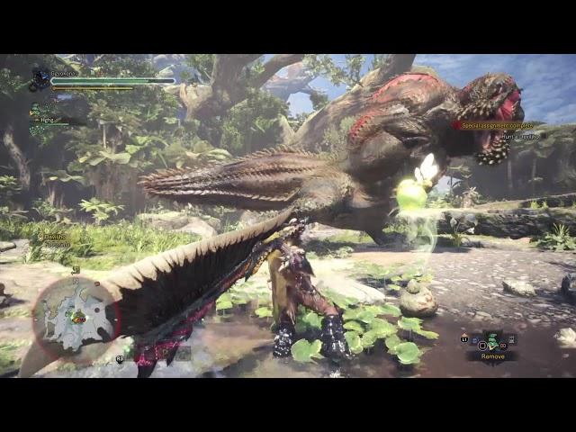 Monster Hunter World: noob tries to solo deviljho  with greatsword