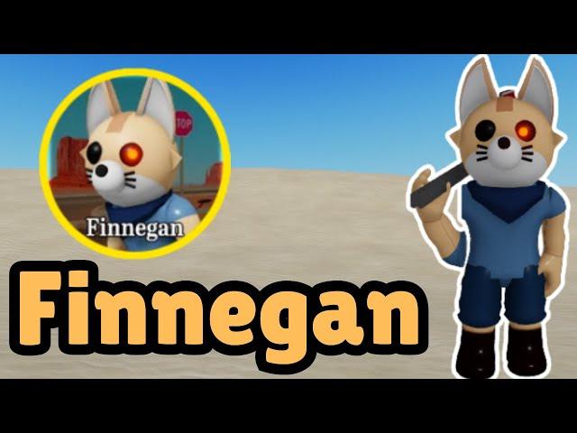 How to get "Stop Right There" Badge + "Finnegan" Morph in Piggy Skins Reanimated!