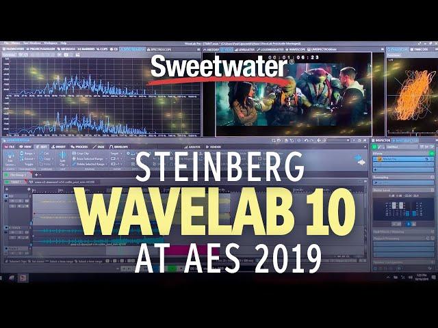 Sweetwater at AES 2019 – Steinberg WaveLab 10