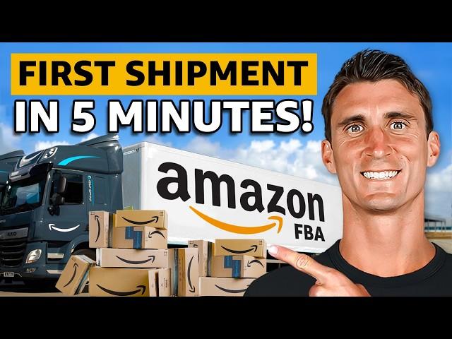 How to Ship Your Product into the Amazon FBA Warehouse in 5 Minutes