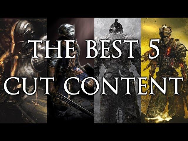 TOP 5 Cut / Unused Content in All Souls Games!