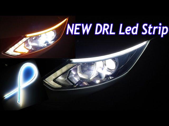 Tutorial How To Install DRL Led Strips With Dynamic Turn Signal, Qashqai J11 And All Cars