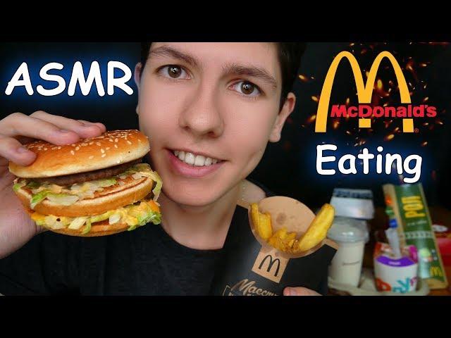 ASMR McDonalds (EATING SOUNDS) | АСМР Итинг, Мукбанг  Макдональдс  Еда, Mukbang