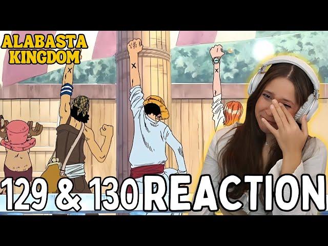 Goodbye Vivi 🩷 | One Piece | Reaction 129 & 130