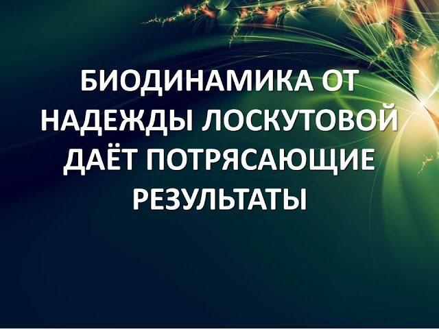 Семинар Соматическая Биодинамика Надежды Лоскутовой дает потрясающие результаты