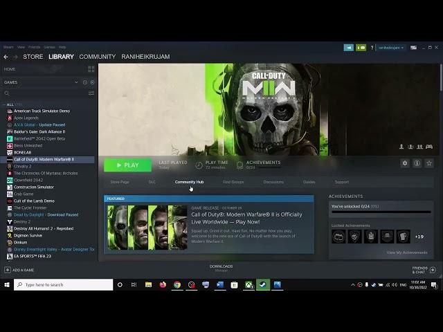 Fix Call of Duty Modern Warfare II Disconnected from Steam Error