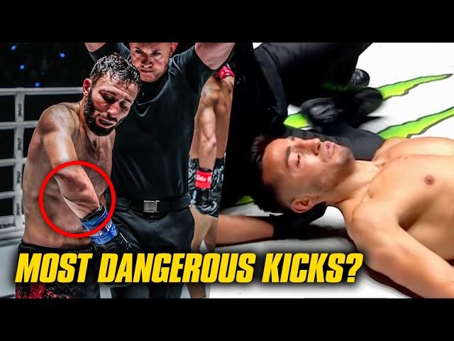 That DAMAGE  Who Has The Most DANGEROUS Kicks In ONE?