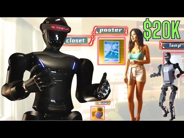 New AI CASBOT “01” Humanoid Robot Demos New 52 Axes Tech (NVIDIA EDIFY 3D AI TOOLS)