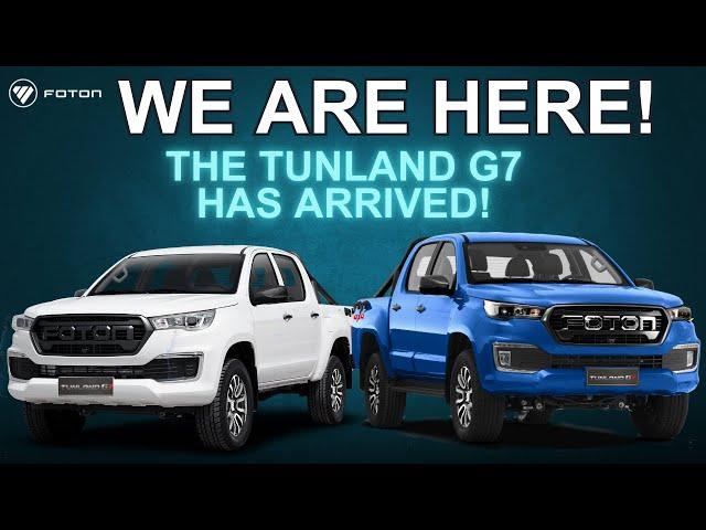 The Foton Tunland G7 has arrived!