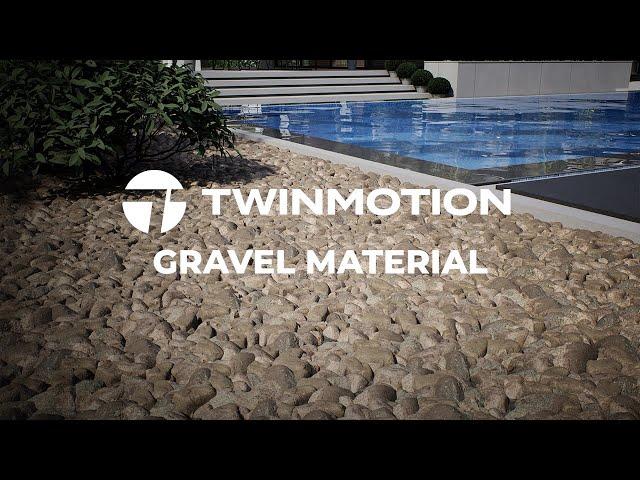 Twinmotion 2024.1 - Perfect Gravel Material Step-By-Step Tutorial