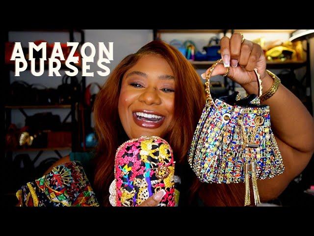 ADDING RAZZLE DAZZLE TO MY COLLECTION!! || AFFORDABLE STATEMENT PURSES FROM AMAZON!! || MISSJEMIMA