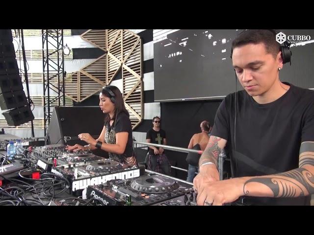 HardTechno: Lukas + Fernanda Martins 4decks @ Awakenings Festival NL JUN/2015 (VideoSet)