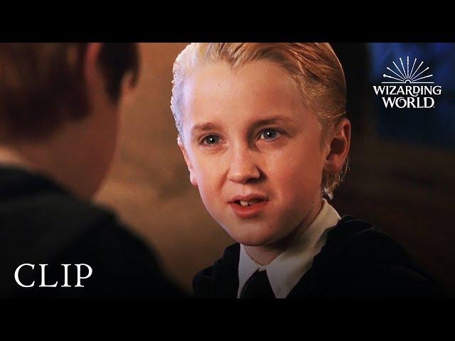 Draco Malfoy Introduces Himself To Harry | Harry Potter and the Philosopher's Stone