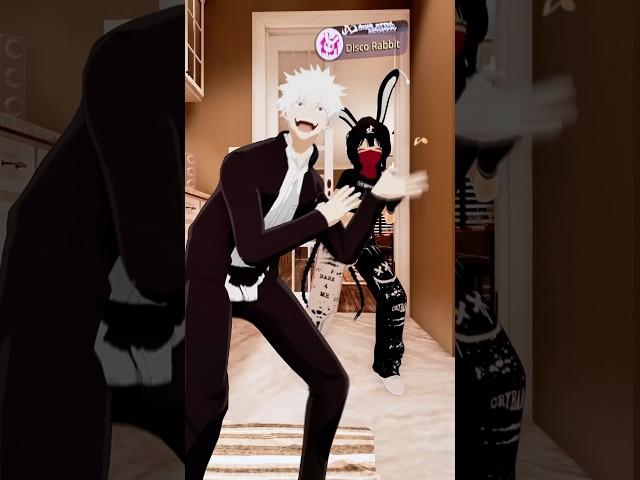 JJK Gojo Lets Dance #VRChat #Anime #JujutsuKaisen #SatoruGojo #vrchat #anime #gamer #vrchatmoments