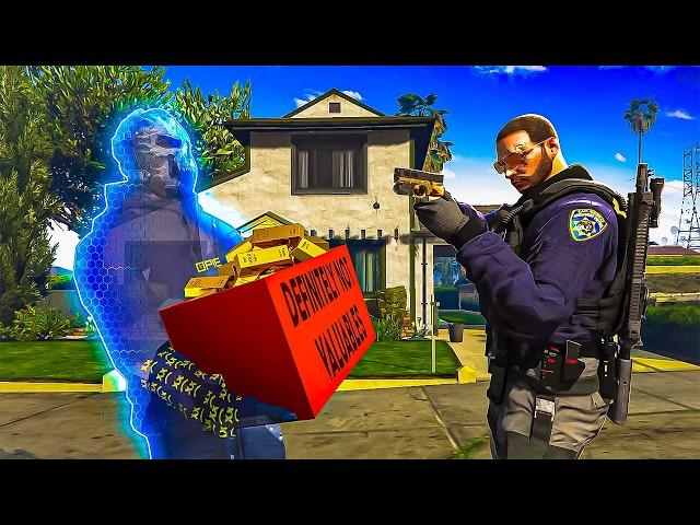 Invisible Man Robbing Mansions In GTA 5 RP