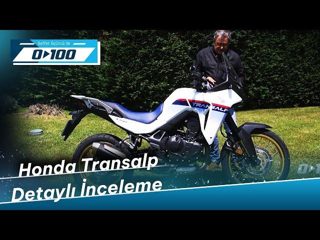 Saffet Üçüncü, Honda Transalp'i detaylarıyla inceliyor | 0'dan 100'e - 16 Temmuz 2023 @0dan100eNTV