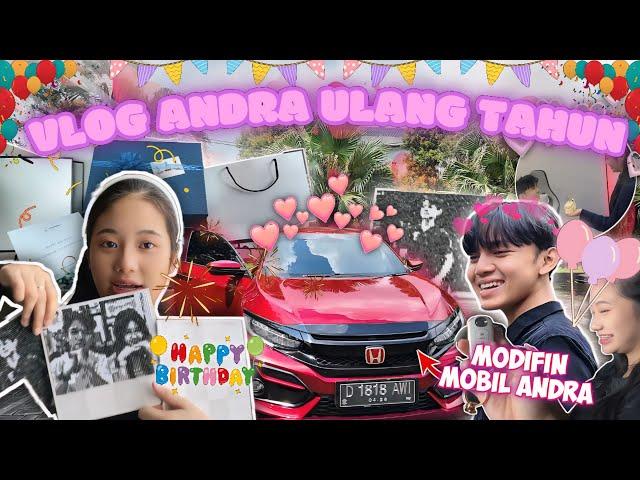 VLOG SUPRISE IN ANDRA ULANG TAHUN! NAYYA BIKIN KADO TOTAL 20 GIMANA YA REAKSI MAMANYA!?