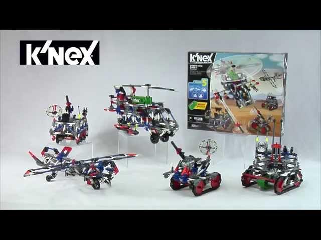 K'NEX: COMBAT CREW 5 IN 1 BUILDING SET