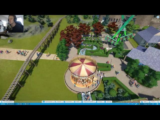 EscBoss streams planet coaster