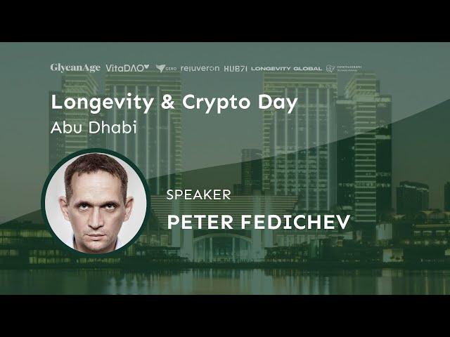 How to double human lifespan? - Peter Fedichev at Longevity & Crypto Day Abu Dhabi