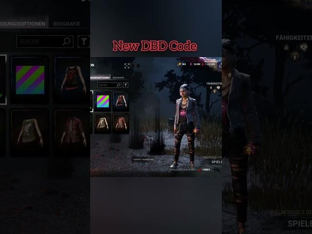 New DBD Code my friend's  #dbd #deadbydaylight #IntotheFog