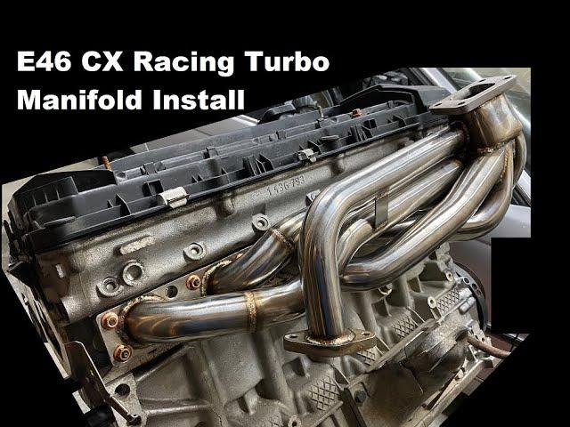 E46 330i Turbo Build: CX Racing Turbo Manifold Install