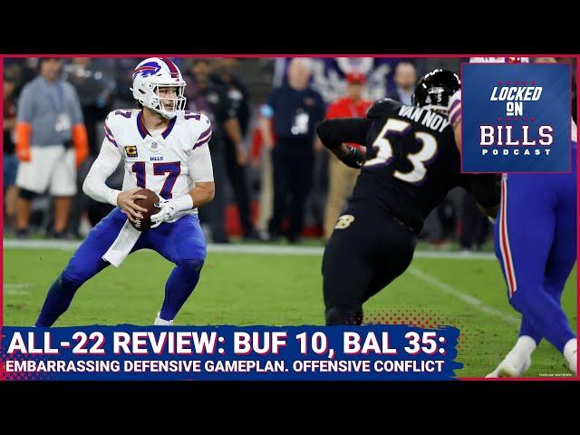 All-22 Review: Buffalo Bills defensive gameplan fails players in 35-10 loss to Baltimore Ravens