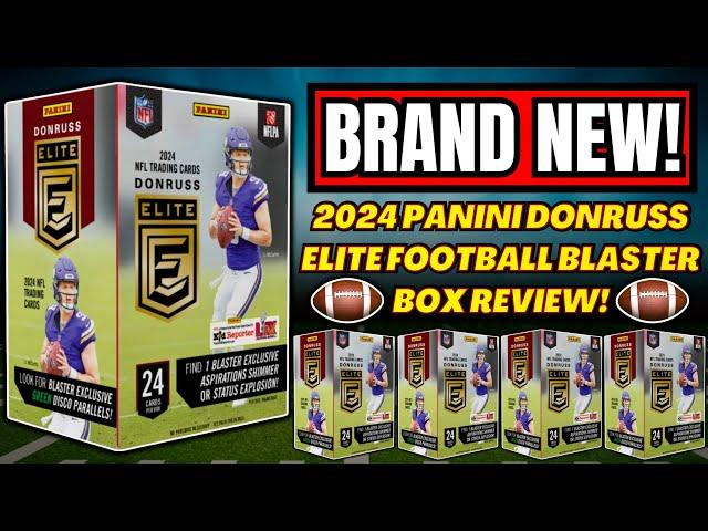 *NEW RELEASE! 2024 DONRUSS ELITE FOOTBALL BLASTER BOX REVIEW!