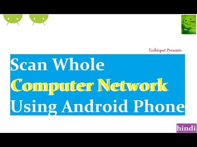 How To Scan Network Using Android - Hindi Urdu