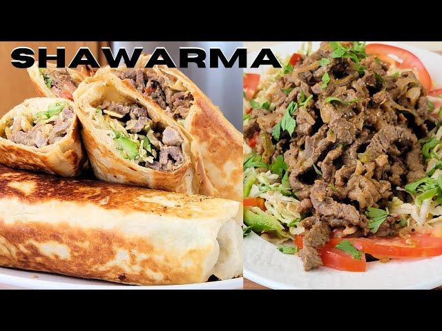 Steak Beef Shawarma, Easy and Delicious Recipe | Chef D Wainaina