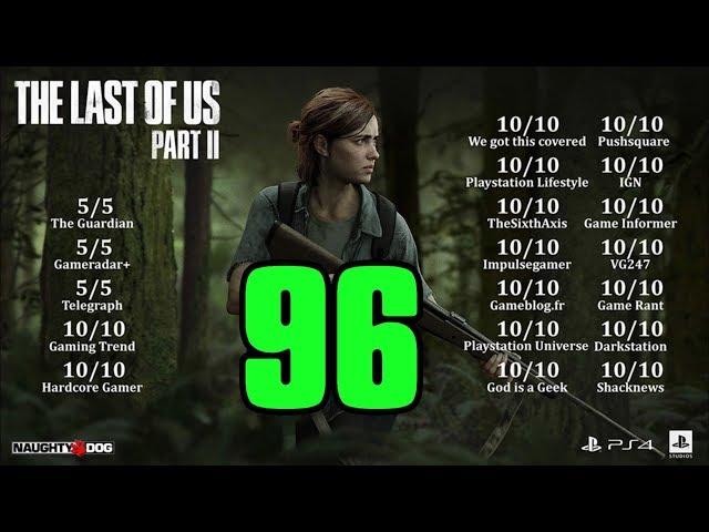 The Last of Us Part 2 96 On Metacritic PS5 Kills XBox Series X