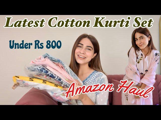 Latest Amazon Cotton Kurta Sets #amazonfinds