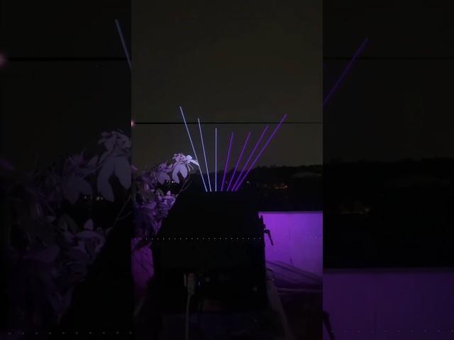 Outdoor 10W RGB laser