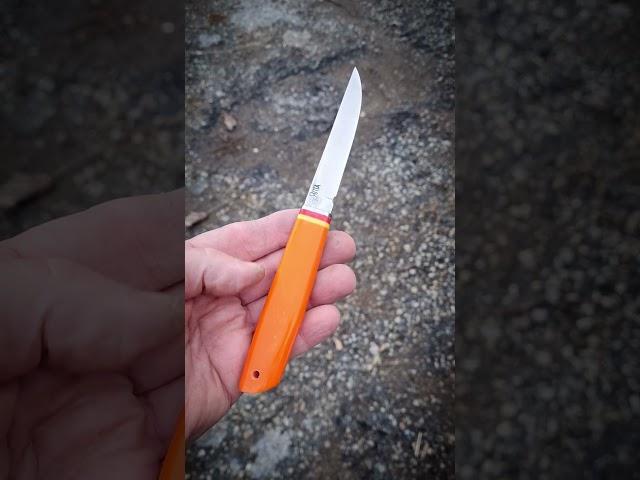 маленький кухонный нож #кованыйнож #кухонныеножи #knife #ножручнойработы