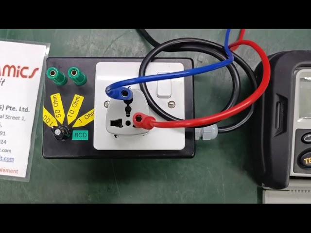 Megger LTW 315 Loop Impedance Tester Repair & Calibration by Dynamics Circuit (S) Pte. Ltd.