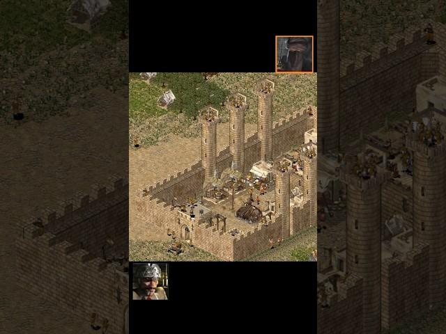 Stronghold Crusader / Sheriff VS Kalif #stronghold #strongholdcrusader #gaming #shorts #gameplay