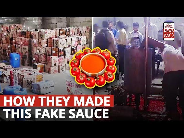 Saharanpur Food Factory Raided: 800 kg of Fake Tomato Sauce Seized