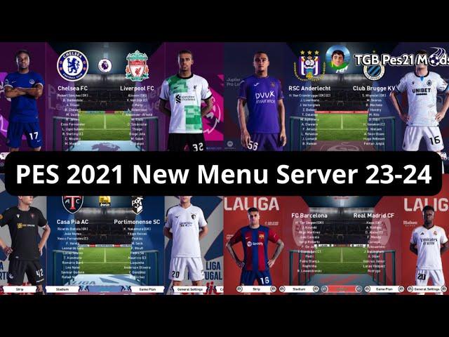 PES 2021 New Menu Server AIO 23-24