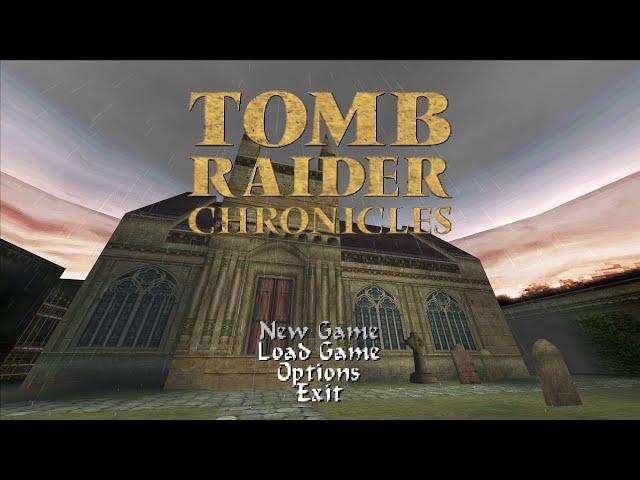 Tomb Raider™: Chronicles (2000) — Main Menu
