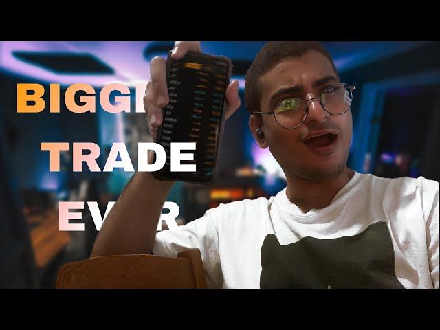 MY BIGGEST TRADE EVER *MOTIVATIOAL* 
